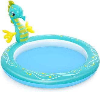 Bestway Piscina Hinchable Infantil Chorro Caballito 188x160x86 Cm +2 A&ntilde;os Jardin 53114