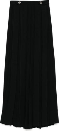 Twinset Zwarte Broek - Dames - Maxi Rokken - Zwart - S - Rokken