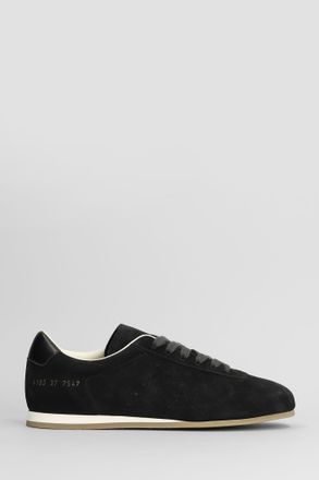 Common Projects Driving Shoe Sneakers In Black Suede