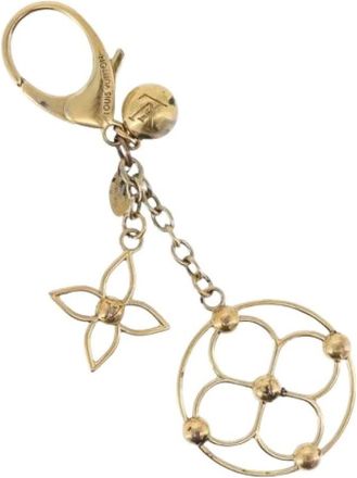 Louis Vuitton Pre-owned Accessories, female, Yellow, Size: ONE SIZE Pre-owned Metal Key-holder