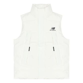 New Balance Pocket Puffer Vest Asia Sizing White AMV24360-CIC