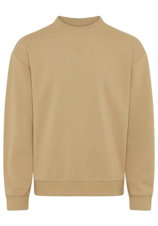 HUGO BOSS Sweatshirt HUGO Dapocrew, Herren, Gr. XXL, medium beige269, Sweatware, Obermaterial: 100% Baumwolle, unifarben, relaxed fit normal, Rundhals, B&uuml;ndchen