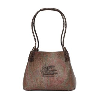 Etro Dames, Tassen, Bruin, Maat: ONE Size Katoen