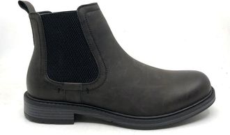 Uncut Wyatt Chelsea Shoe in Black Pu at Nordstrom, Size 12