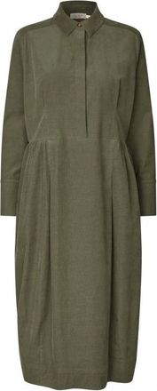 Masai Abito midi a maniche lunghe - - Dresses - Donna - Verde - 2XL