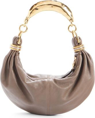 Chloé Bracelet Banana Hobo Bag in Flannel Grey 036 at Nordstrom