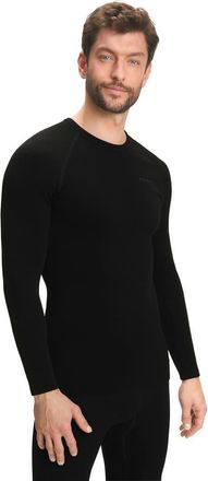 Falke Maximum Warm Base Layer Top in Black at Nordstrom, Size Xx-Large