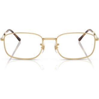 Ray-Ban 54mm Pillow Optical Glasses in Arista at Nordstrom