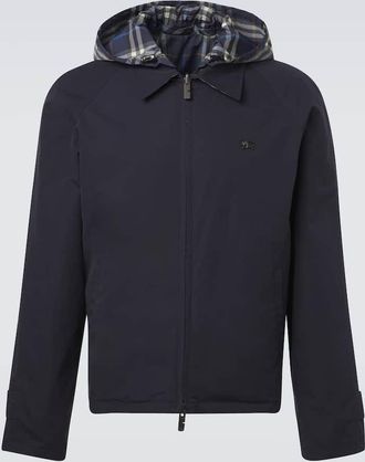Burberry Burberry Check cotton blouson jacket