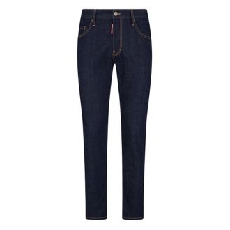 Dsquared2 Marineblauwe Skater Denim Jeans