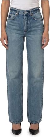 Alaia Dames, Jeans, Blauw, Maat: W26