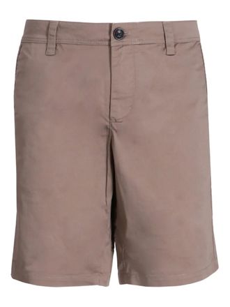 A|X Armani Exchange satin shorts - men - Cotton/Polyester/Elastane - 32 - Neutrals