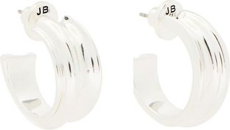 JENNY BIRD Lennon Silver-plated Hoop Earrings - One Size