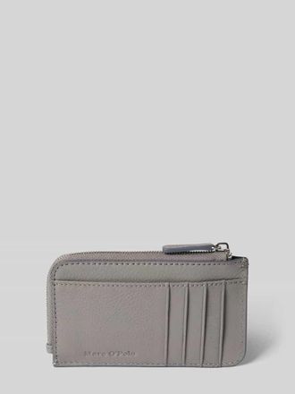 Marc O'Polo Portemonnaie mit Label-Detail in Graphit, Gr&ouml;&szlig;e 1