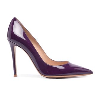 Gianvito Rossi Dames, Schoenen, Paars, Maat: 37 EU Leer