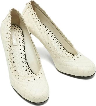 Chanel Pumps trapuntate - Bianco