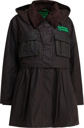 Barbour Barbour X Ganni Jacket Jackets And Coats Verde-Donna