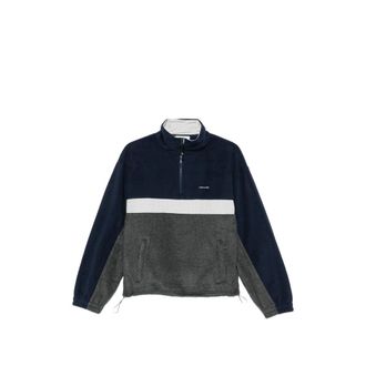 Low Classic Colourblock Quarter-zip Sweater