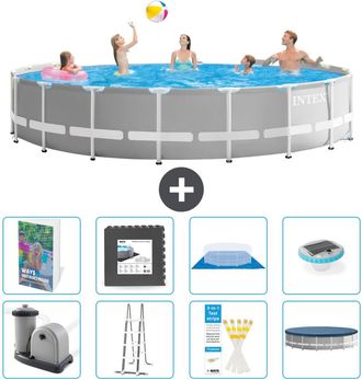 Intex Piscina Prism Frame Redonda - 549x122 Cm - 9-piezas S608