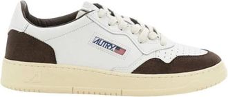 Autry Medalist Low - Heren - Sneakers - Wit - 40 EU - Katoen - Schoenen