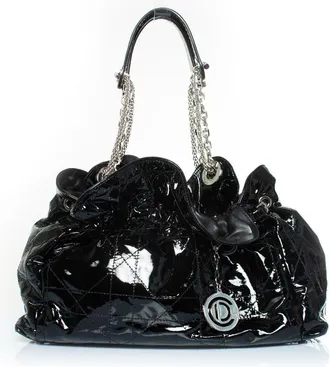 Dior Pre-owned Womens Black Cannage Le Trente shoulder bag Leather - One Size