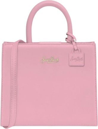 Saint Barth Shop Midi Bag - Dames - Handtassen - Roze - ONE Size - Leer - Tassen