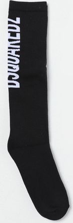 Dsquared2 Calze Junior in cotone stretch con logo jacquard