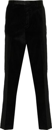 AllSaints Lyra velvet trousers - men - Cotton/Polyester - 31 - Black