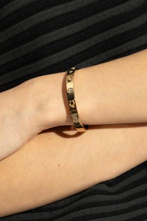 Coach Brass Bracelet, Womens, Gold