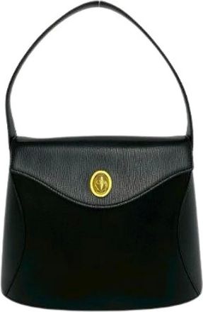 Dior Pre-owned Handbags, female, Black, Size: ONE SIZE Pre-owned Leather Tote Bag