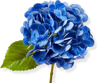 Tag Soft Touch Faux Hydrangea Stem Blue Blue Plastic Spring at Nordstrom