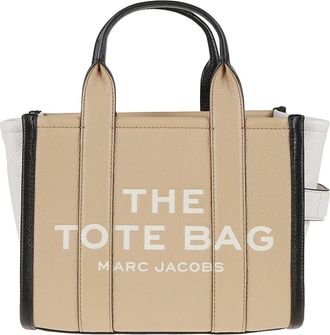 Marc Jacobs Shopping Bags, female, Beige, ONE SIZE, Brown Shopper Bag with Removable Strap