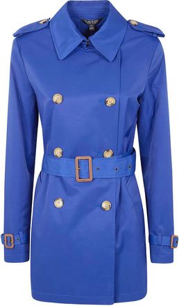 Lauren Ralph Lauren Cappotto con cintura - Blu