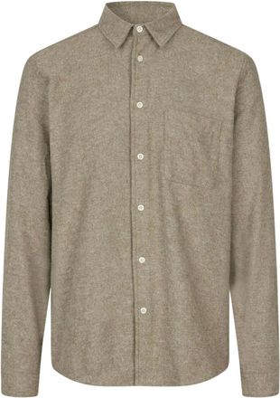 Samsøe & Samsøe Heren, Overhemden, Groen, Maat: XL