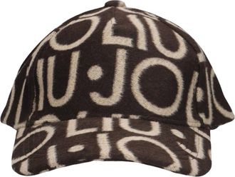 Liu Jo Accessoires, Dames, Veelkleurig, ONE Size, Polyester, Logo Hoed