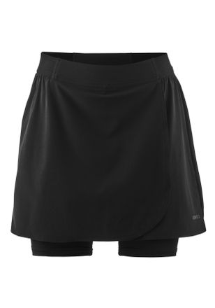 Gonso Radhose GONSO Adventure Skirt W, Damen, Gr. 42, Normalgr&ouml;ssen, schwarz, 92% Polyester, 8% Elastan, Hosen Radhose, Damen Radrock mit Sitzpolster enganl