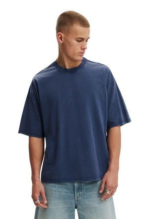Cotton On Mens Cropped Fit T-Shirt in True Navy Wash at Nordstrom, Size Xx-Large