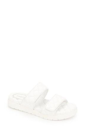 Kenneth Cole Reeves Slide Sandal in White at Nordstrom Rack, Size 9