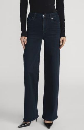 Frame Denim Le Slim Palazzo High Waist Wide Leg Jeans in Century at Nordstrom Rack, Size 33