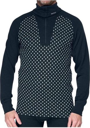 Devold Signature Merino 230 Zip Merinoshirt f&uuml;r Herren | blau