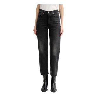 Levi's Dames, Jeans, Zwart, Maat: W27 L27 Katoen