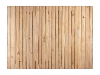 VENTE-UNIQUE.COM Cabecero madera color natural claro 160x200 cm