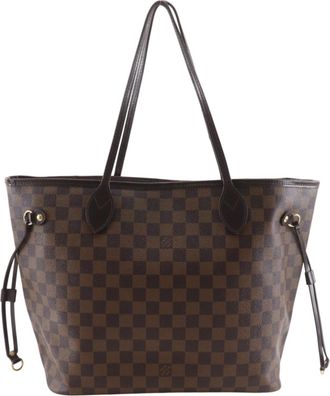 Louis Vuitton Brown Damier Canvas Tote Bag (Pre-Owned)