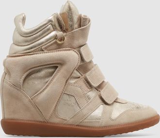 Isabel Marant Baskets Bekett Ring Light Beige Light Gold, Capsule No&euml;l