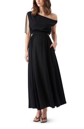 Ripe Presley Off Shoulder Dress in Black at Nordstrom, Size X-Small