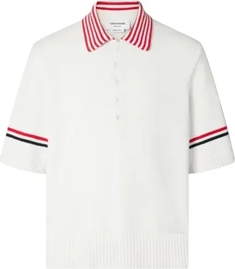 Thom Browne Uomo, Top, Bianco, XL, new