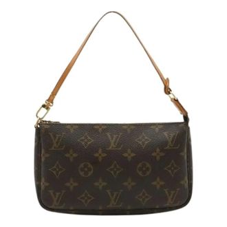 Louis Vuitton Pre-owned Monogram Pouch - Dames - Pre-owned - Bruin - Maat: ONE Size
