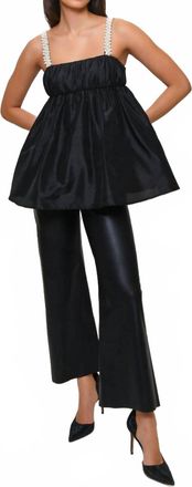 Hutch Tyla Sleeveless Top In Black