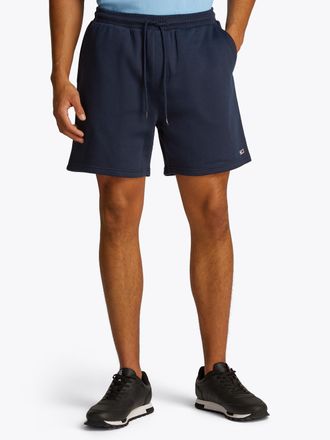 Tommy Jeans Sweatshorts TOMMY JEANS TJM FLAG BEACH, Herren, Gr. XXL, N-Gr, blau (schwarz night navy), Sweatware, Obermaterial: 80% Baumwolle, 20% Polyester, Hosen