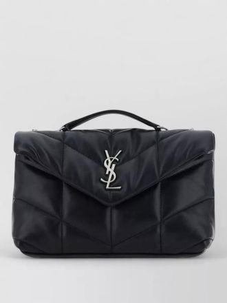 Saint Laurent le 5 &agrave; 7 mini leather shoulder bag